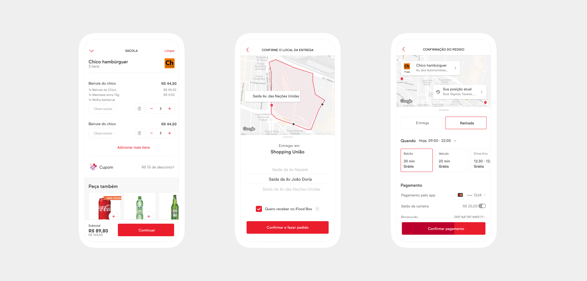 Redesign da experiência de Checkout